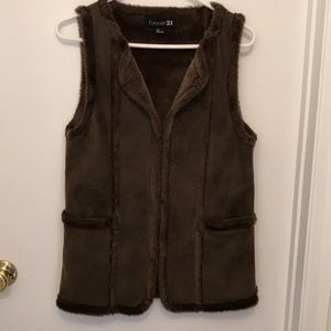“Suedette “vest,